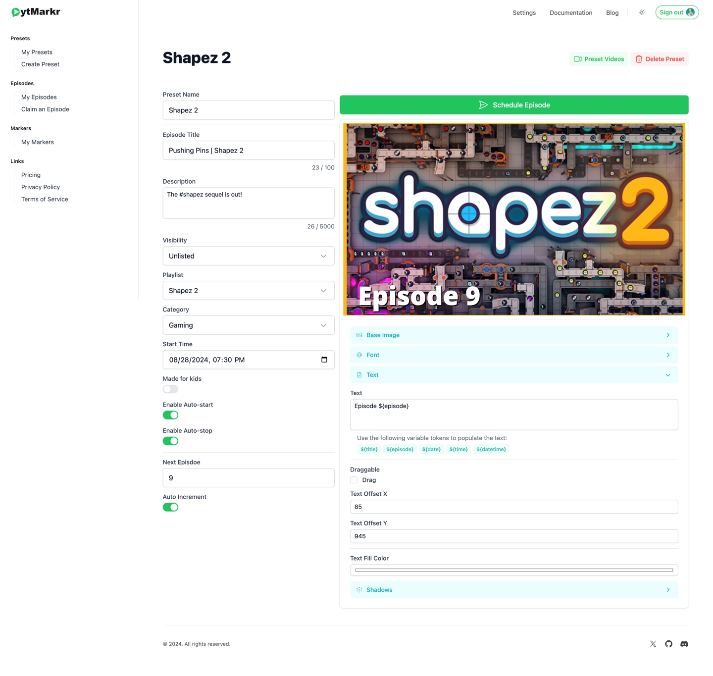 App screenshot